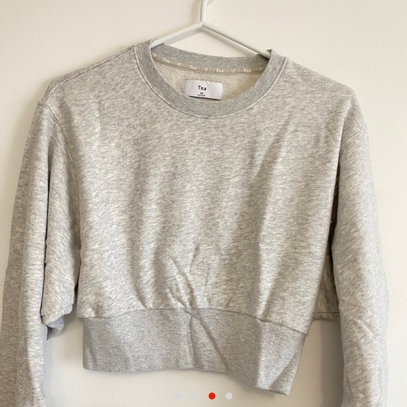 Sold TNA Airy Fleece Perfect Shrunket Sweater - Picture 2 of 3